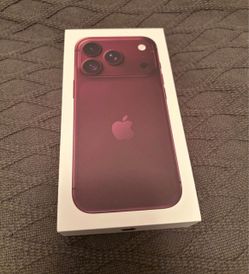 Apple iPhone 18 Pro Max 256GB Burgundy Unlocked (Brand New Unopened)