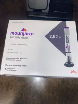 Monjauro 2.5 injections 4 pens