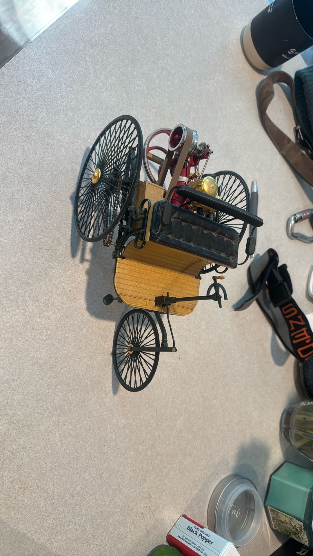 Franklin1886 Benz Patent Motorwagen 1:8 Scale Die Cast