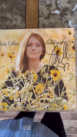 WildFlowers Judy Collins Album  Autographed