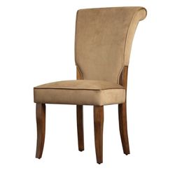 FOUR Upholstered High-back Chairs