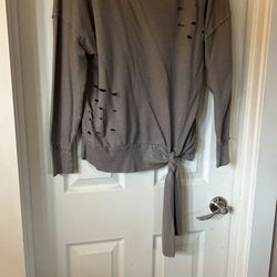 Grey Light Weight sweatshirt Size Med