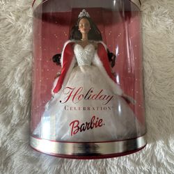 Year 2001 $25.00 Holiday Celebration Barbie – African American Special Edition (Mattel item 50305)