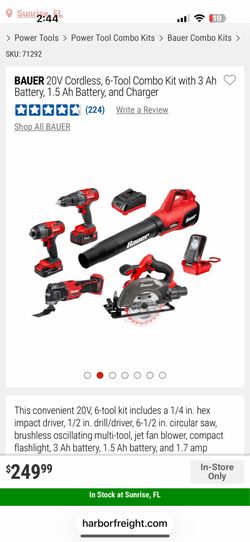 Power Tool set