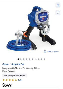 Graco Magnum X5 Airless 3000 PSI Stand Paint Sprayer