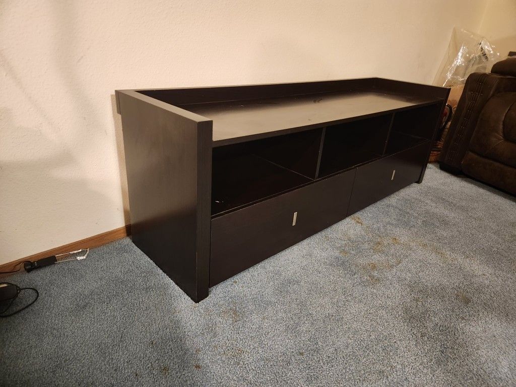 Modern Low Cabinet, TV Stand, Entertainment Console with Drawers