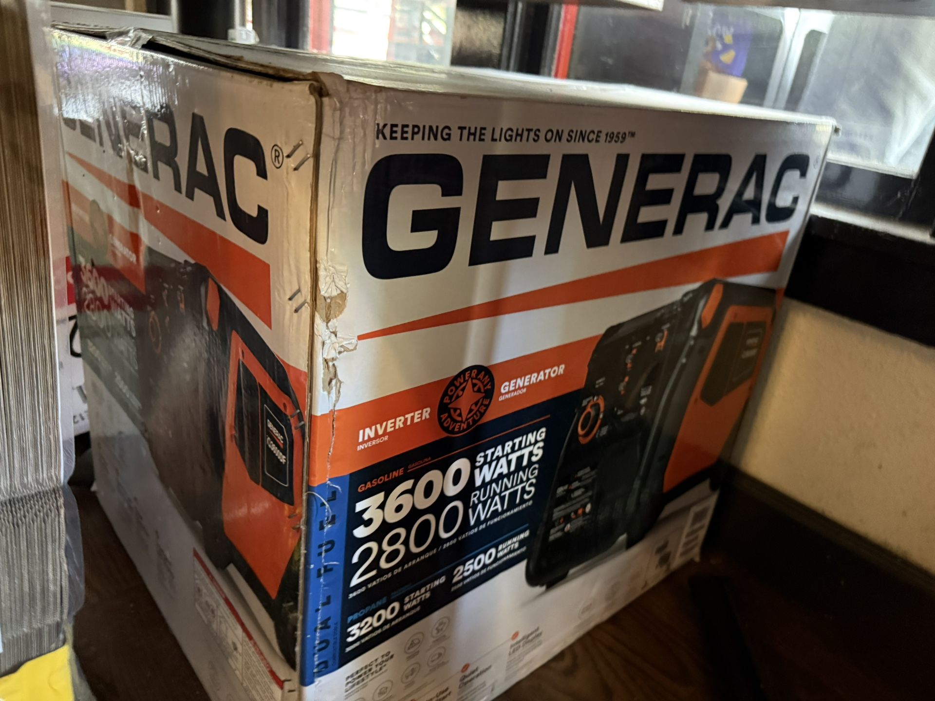 General Dual Fuel 2800 Watt Generator
