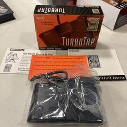 Turbo Grafx Turbo Tap Brand New Sealed 