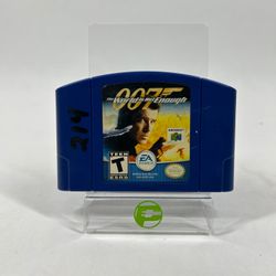 The World Is Not Enough 007 (Nintendo 64 N64, 2000)