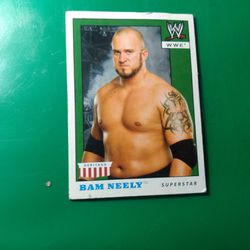 2008 Topps Heritage WWE Bam Neely #3