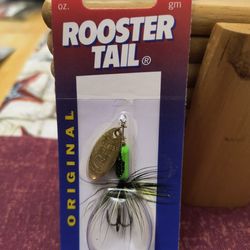 FISHING ROOSTER TAIL GREEN CADDIS 1/16 oz