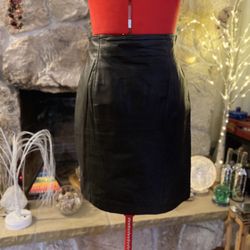 Vintage Leather Skirts