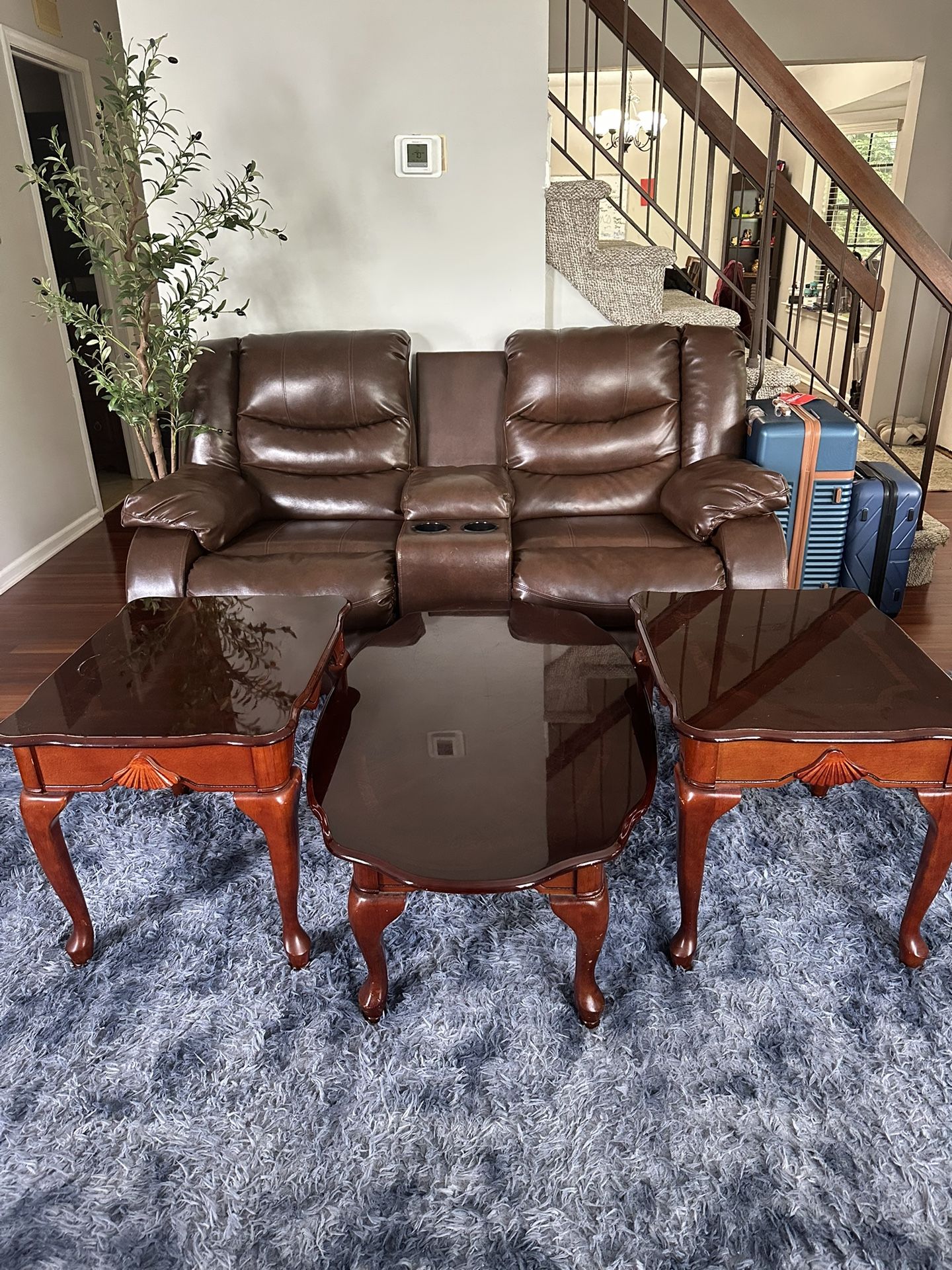 Coffee Table And End Tables