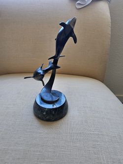 Dolphin Statue