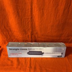 Straight calm temperature control hair straightener
