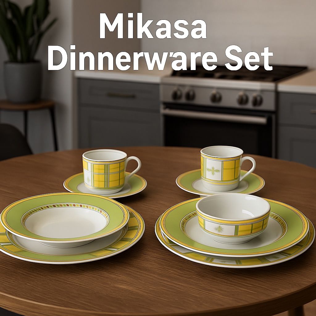 Mikasa Fine China Dinnerware Set For 2– English Rose 112 🍽️
