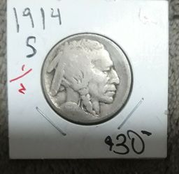 1914s Buffalo Nickel