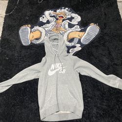 Gray Nike sb Hoodie
