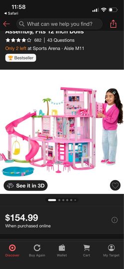 Barbie dream house