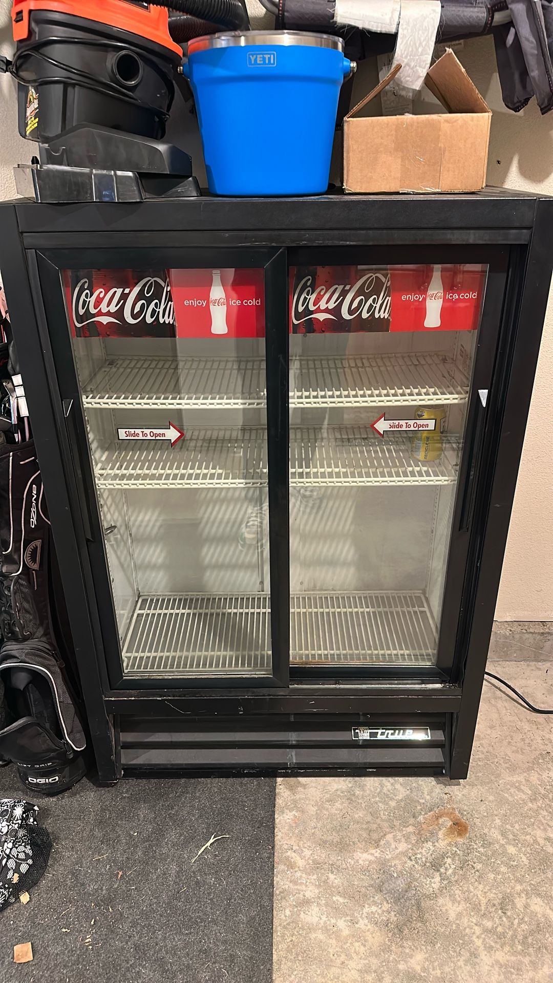 Coca Cola Sliding Door Fridge