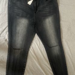 LANE BRYANT size 22 Mid Rise Super stretch skinny