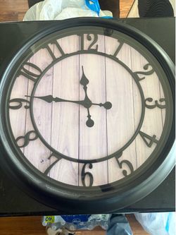 Wall clock.