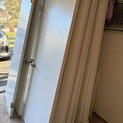 White Interior Hollow Doors without any panels