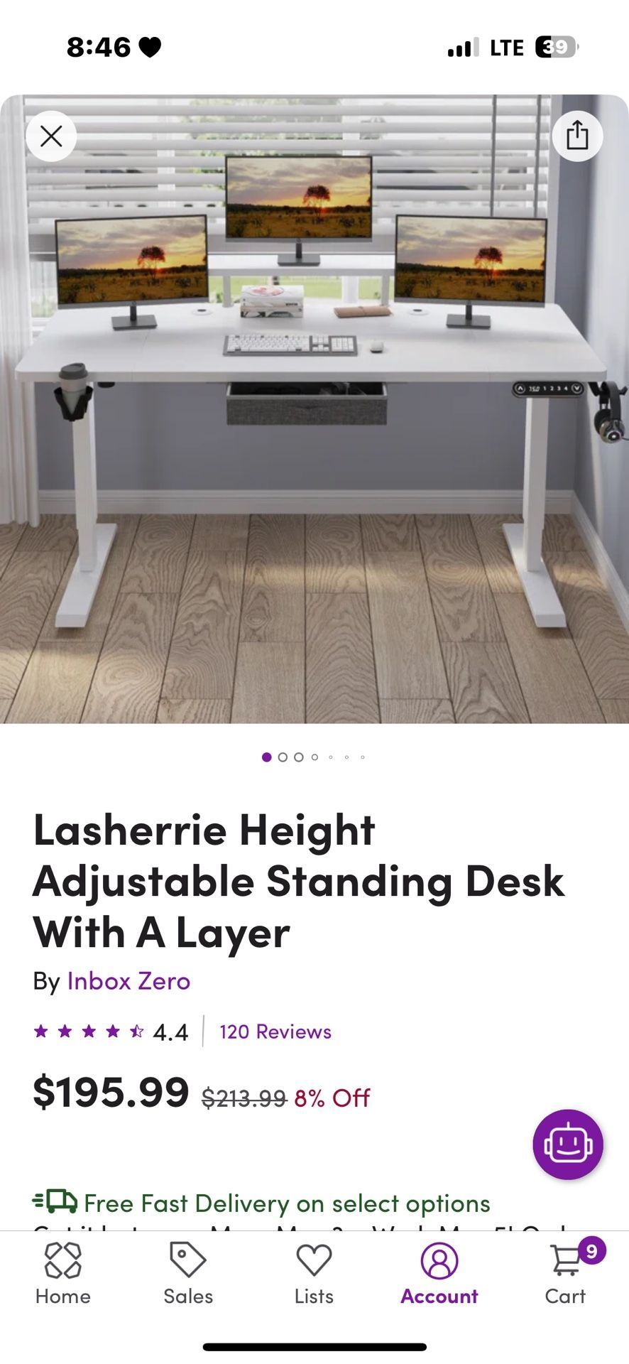 Height Adjustable Desk
