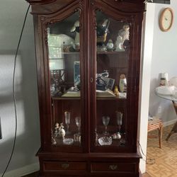 Glass Armoire