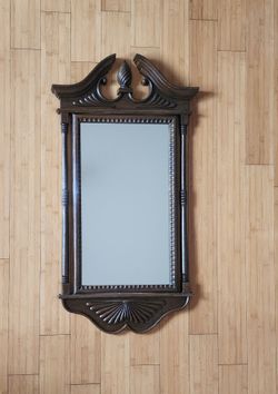 Mirror (Wall hanging Mirror- 33" x 18.5") Tempered Glass,