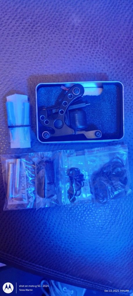 10 Coil Wrap Tattoo Machine With Case
