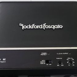 Rockford Fosgate R2-750X1 Prime 750 Watt 1Ohm Mono Punch Amplifier Class D