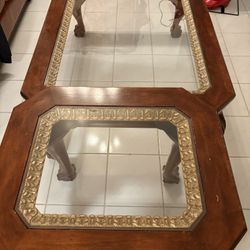 2 End Tables And 1 Coffee Table 