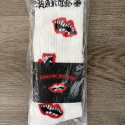 Chrome Heart socks White