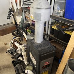 Spa Pool Hot Tub Pump And Gas Heater  FREE