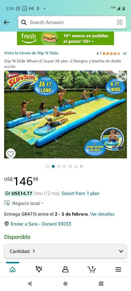 Wham-O Super Slip N Slide