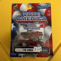 Muscle Machines Vote America 1970 Cuda