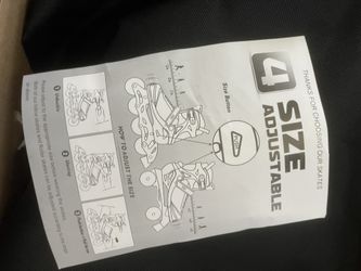 Inline Skates (size Adjustable)