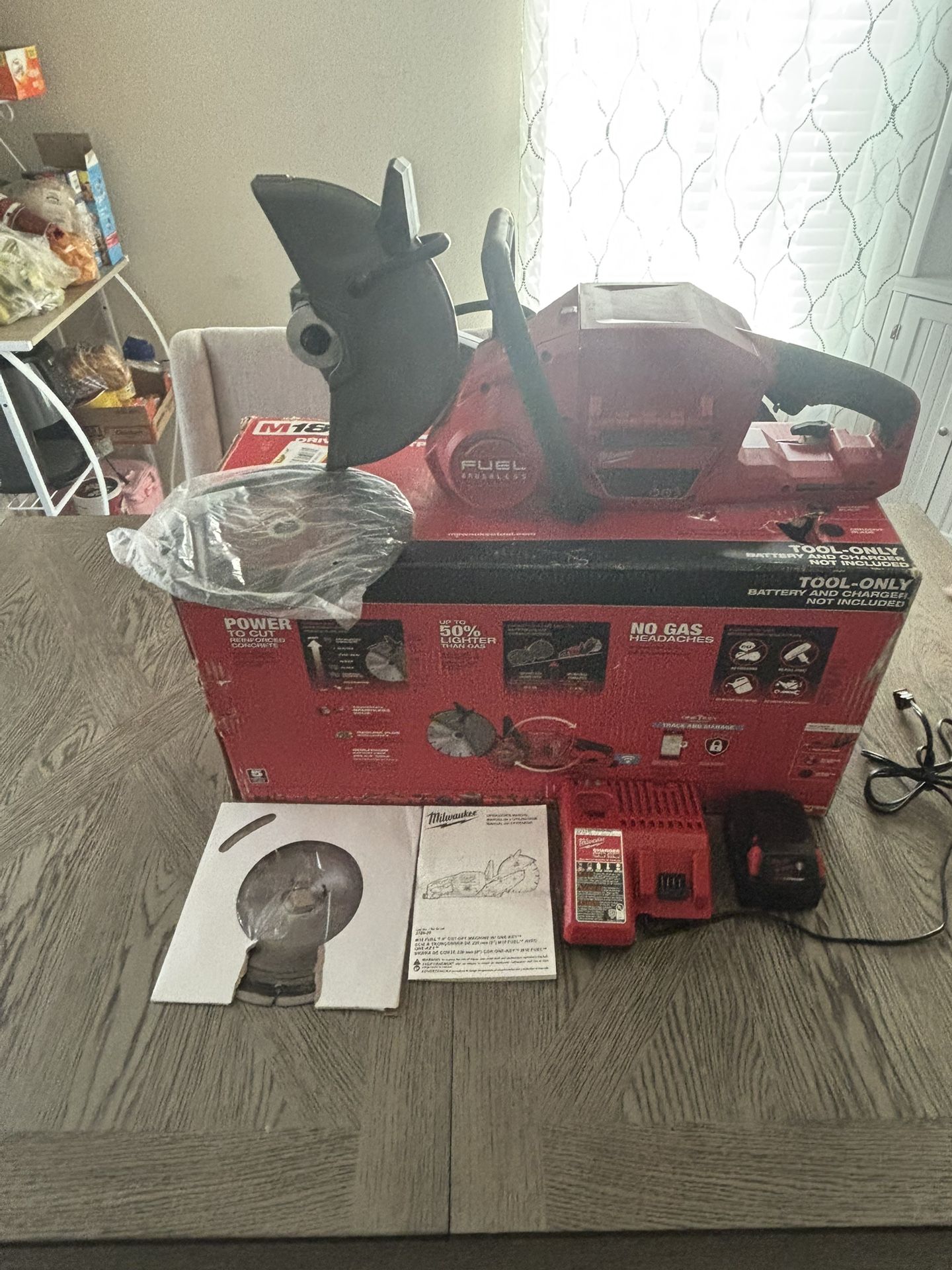 Milwaukee Concrete Saw