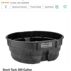 Stock tank 300 Gallon 