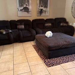 Couches Set With Ottoman. $300 Or Best Offer 
