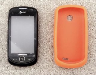 SAMSUNG phone with case