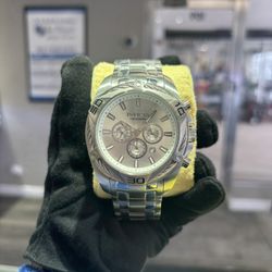 Invicta Silvertone Watch