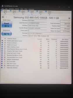 Samsung 860 Evo Ssd 500GB