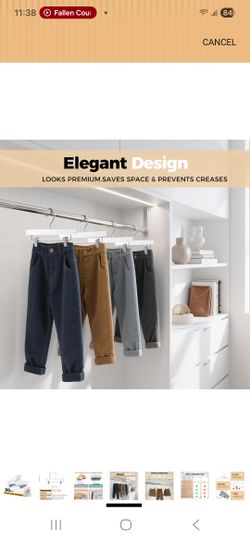 Wooden Baby Pants Hangers