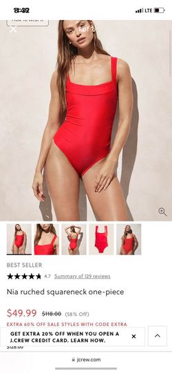 2 JCrew new bathing suits