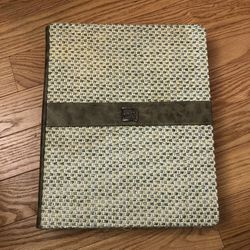 Forever/ Large photo album with gold corners.