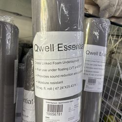Qwell Essential Cross Linked Foam Underlayment - 100 Sq. Ft.