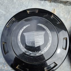 Black Cadillac Center Caps
