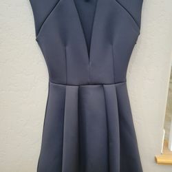 Guess Black Scuba Knit Dress Size Med